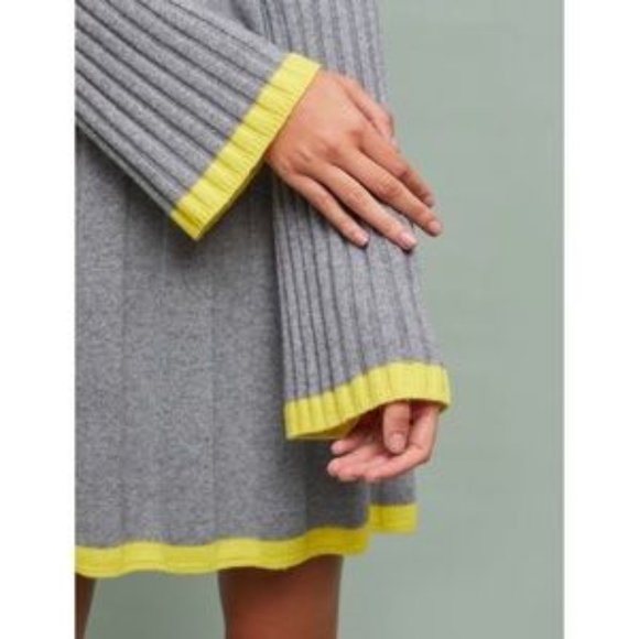 Elegant Anthropologie Arseneau Alpaca Sweater Dress - Picture 3 of 6